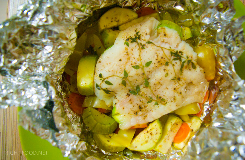 Рыба с овощами или как запечь рыбу в фольге? Рецепты с фото на скорую руку! Кулинарный блог Вики Лепинг