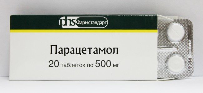 Препарат парацетамол в таблетках
