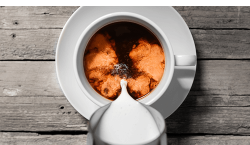 Hot Coffee Milk Creamer
