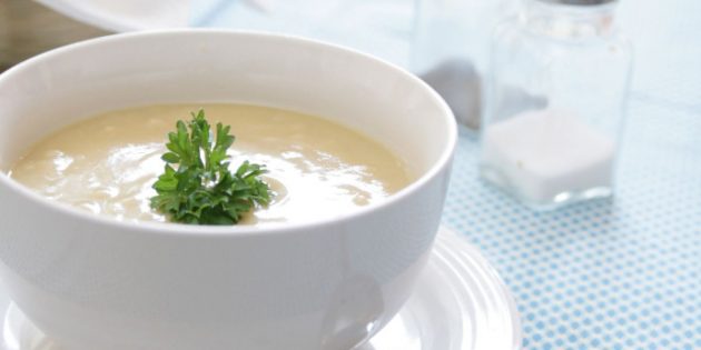 Рецепты крем-супов: Крем-суп с сельдереем