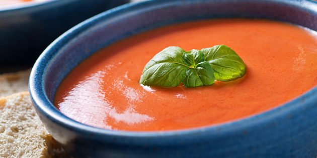 Рецепты крем-супов: Томатный крем-суп