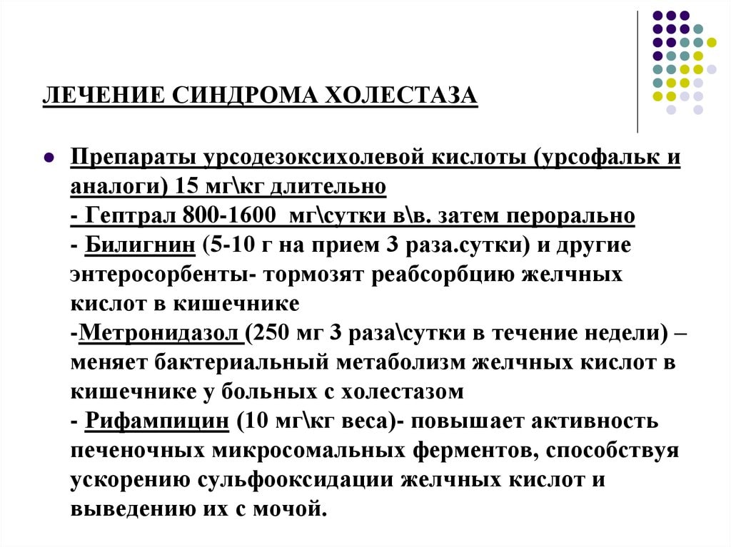 Препараты при застое желчи