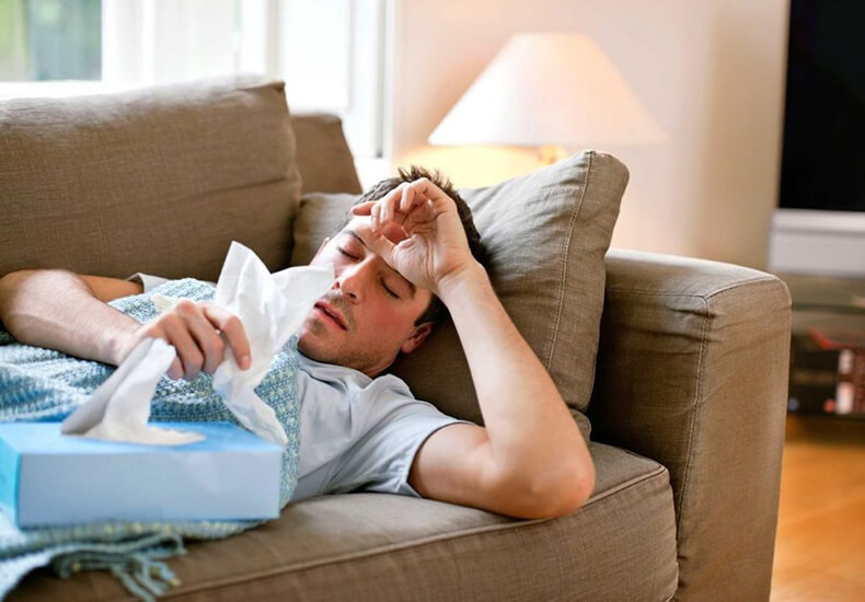 6 точек для предупреждения и лечения простудных заболеваний