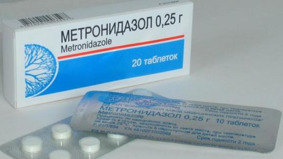метронидазол для детей