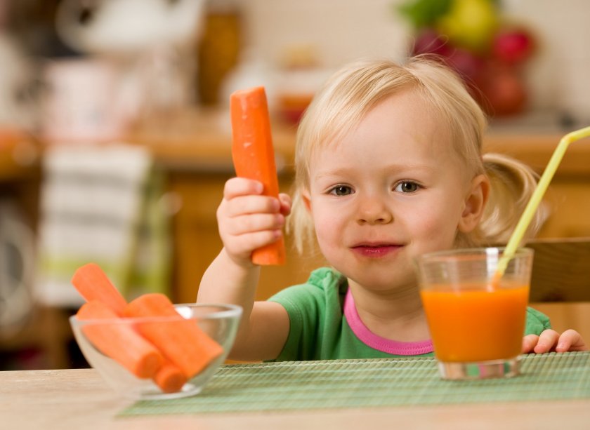 Морковь для ребёнка