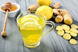 Народные средства при боли в горле - лимон