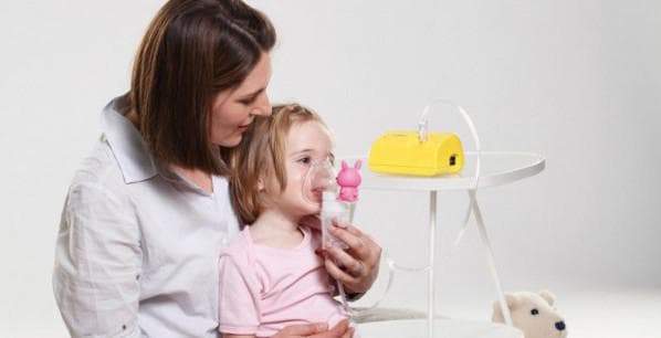 использование небулайзера для ребёнка