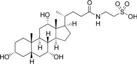 Taurocholic acid structure.png