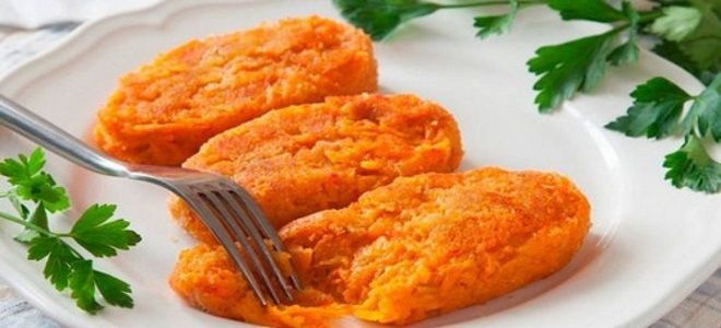 морковные котлеты на пару рецепт