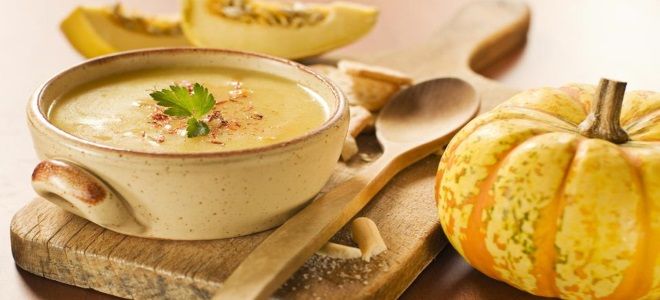 тыквенный суп пюре с молоком классический рецепт