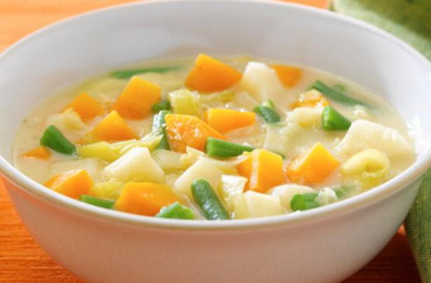 вкусный овощной суп